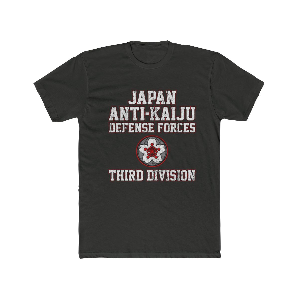 Japan Anti-Kaiju Defense Forces Third Division T Shirt | Kaiju No. 8 - alternate angle 5, merchandise