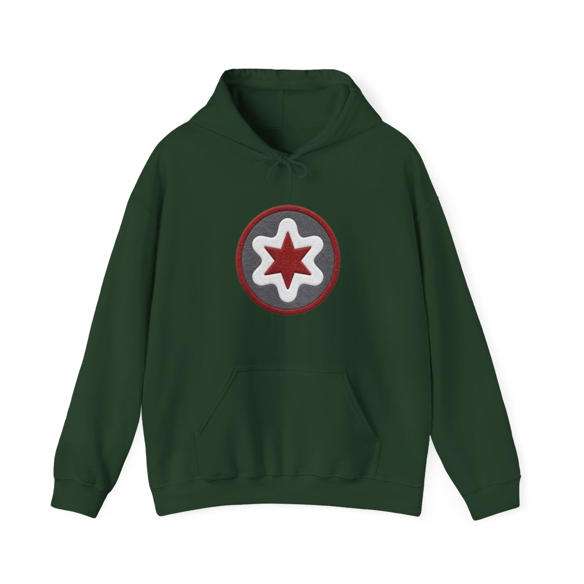 Japan Anti-Kaiju Defense Forces Symbol (Chest Pocket Variant) Hoodie | Kaiju No. 8