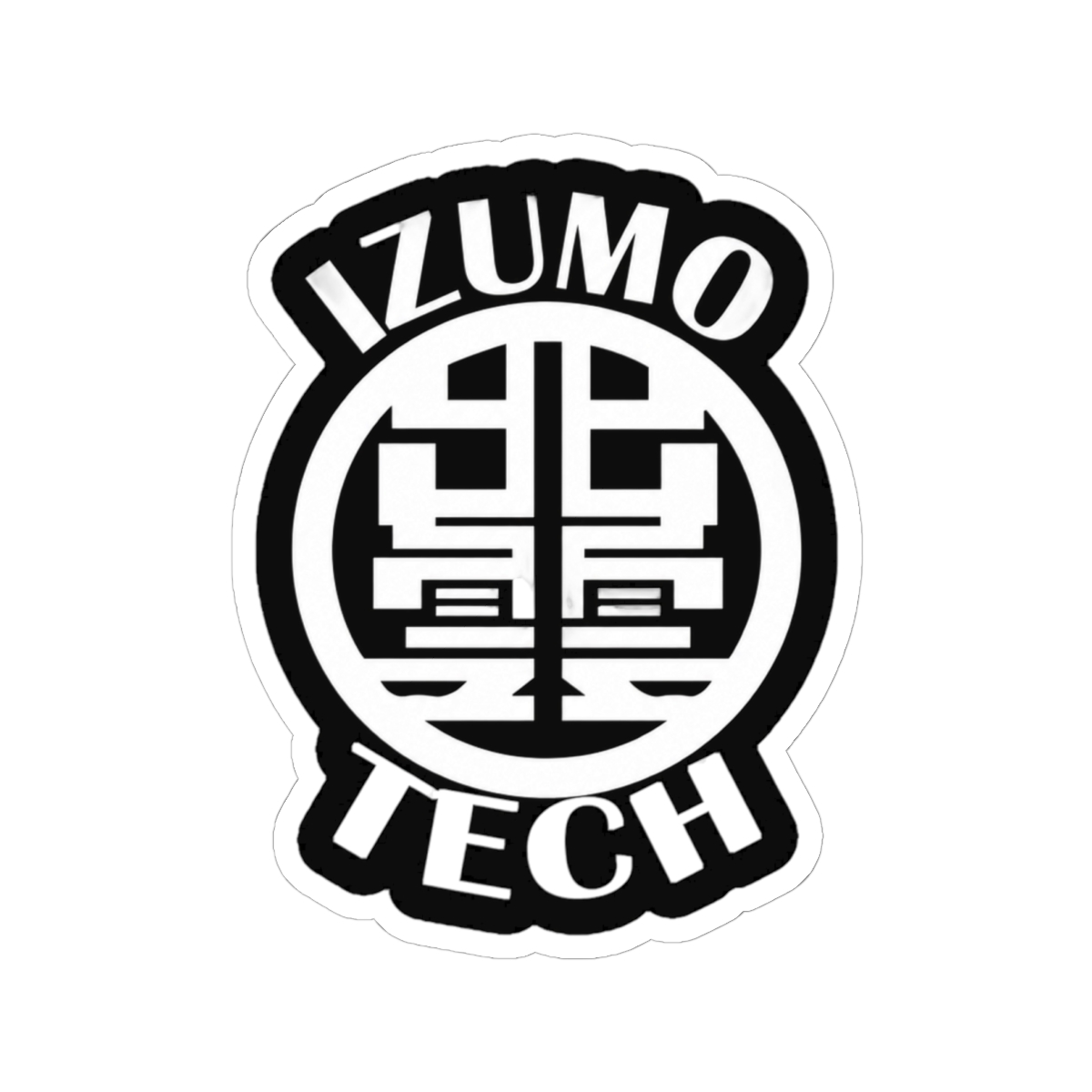 KAIJU No 8: IZUMO TECH (WHITE) Sticker | Kaiju No. 8