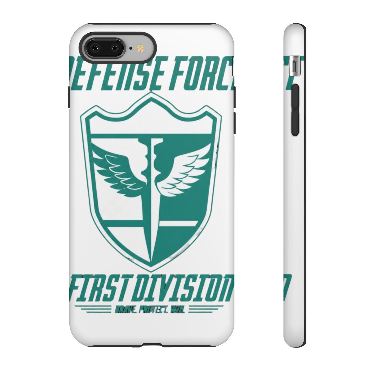 KAIJU No 8: DEFENSE FORCE FIRST DIVISION Phone Case | Kaiju No. 8 - alternate angle 3, merchandise