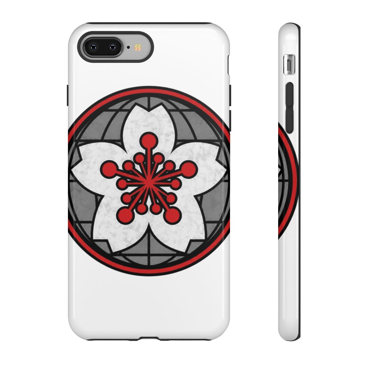 Japan Anti-Kaiju Defense Forces Symbol (Chest Pocket) Phone Case | Kaiju No. 8 - alternate angle 2, merchandise