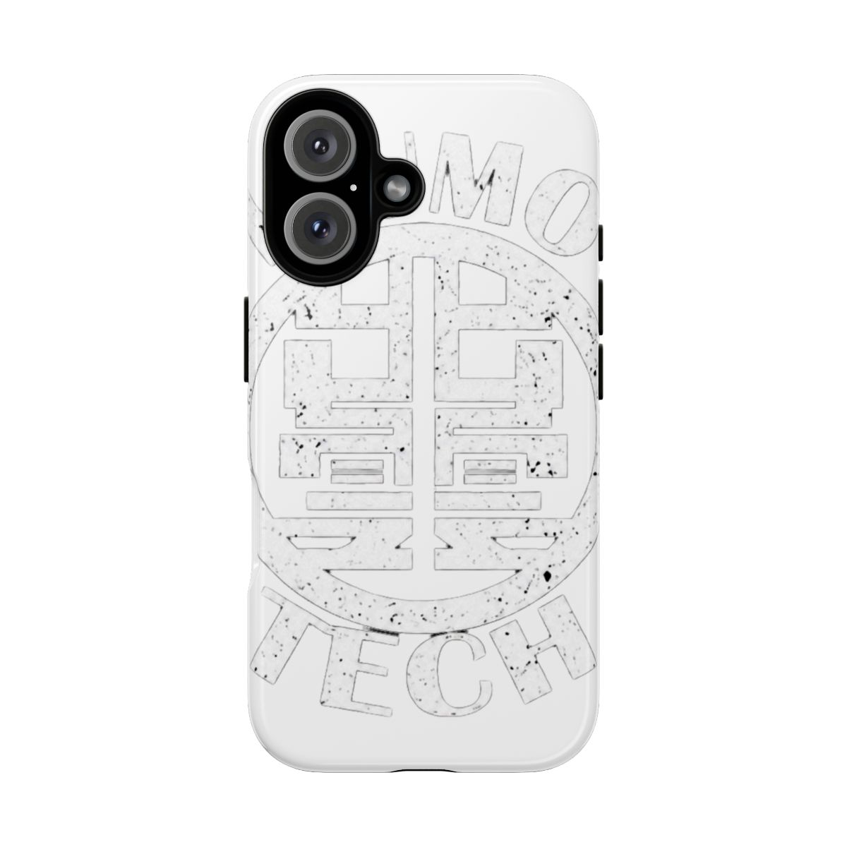 KAIJU No 8 : IZUMO TECH (WHITE & GRUNGE) Phone Case | Kaiju No. 8