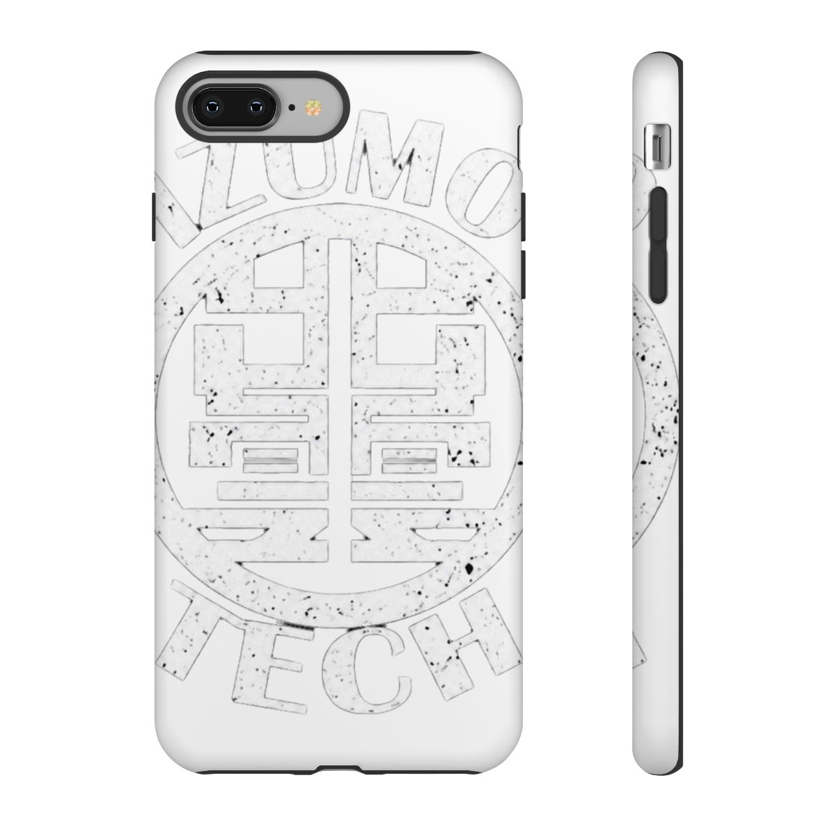 KAIJU No 8 : IZUMO TECH (WHITE & GRUNGE) Phone Case | Kaiju No. 8 - alternate angle 3, merchandise