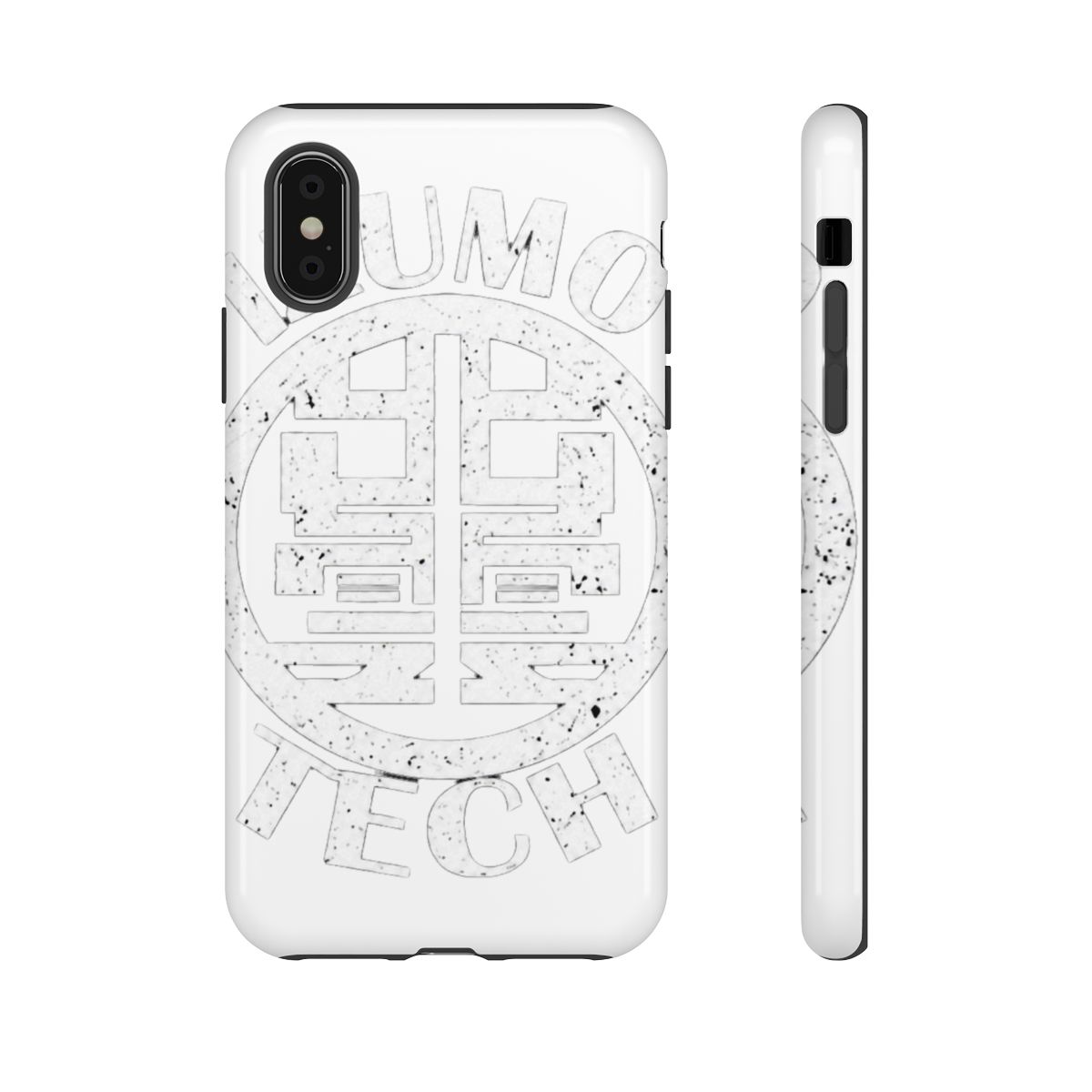 KAIJU No 8 : IZUMO TECH (WHITE & GRUNGE) Phone Case | Kaiju No. 8 - alternate angle 4, merchandise