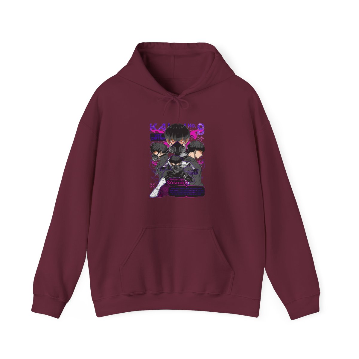Soshiro Hoshina Hoodie Kaiju No. 8 Vice Captain - alternate angle 4, merchandise