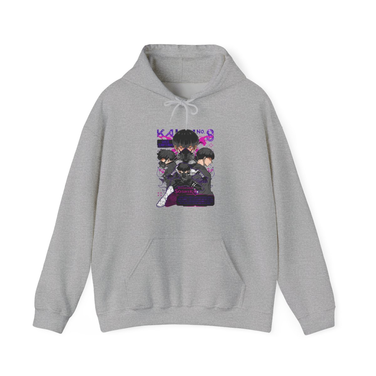 Soshiro Hoshina Hoodie Kaiju No. 8 Vice Captain - alternate angle 5, merchandise