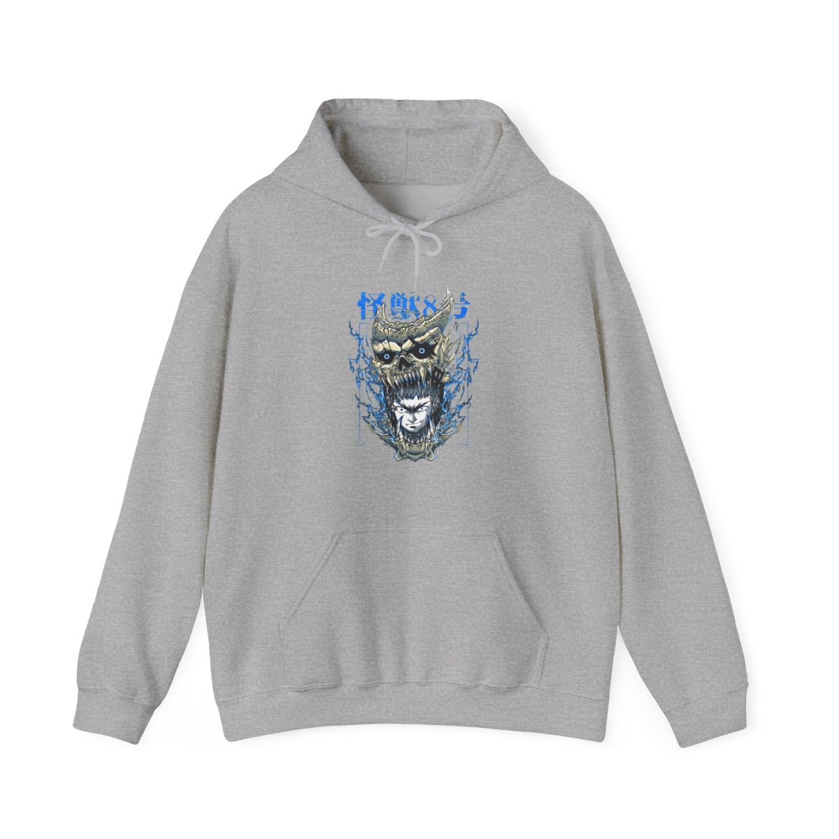 Narumi Hoodie Kaiju No. 8 Skull Transformation - alternate angle 4, merchandise