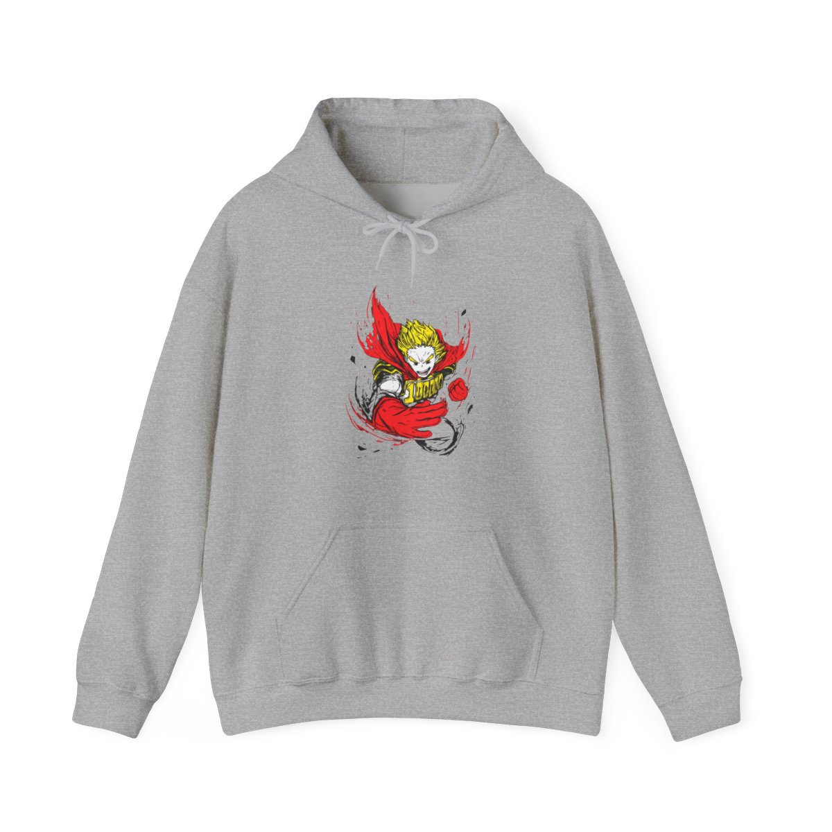 Kaiju No. 8 Monstrous Power Surge Hoodie Pose - alternate angle 3, merchandise