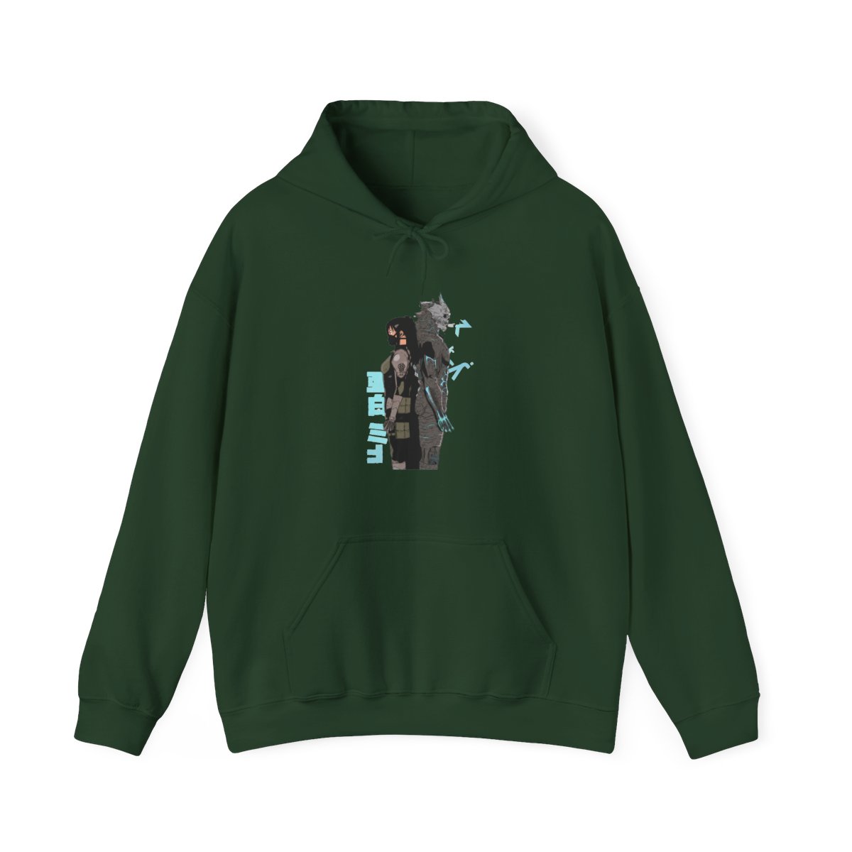 Kaiju No. 8 Hoodie Final Form Heroic Moment - alternate angle 3, merchandise