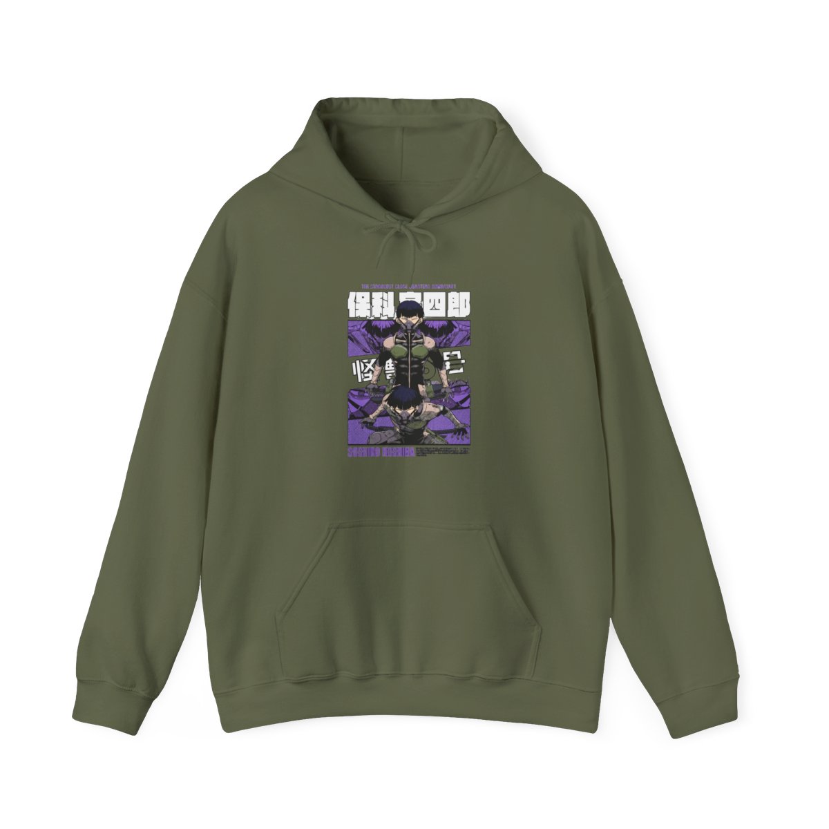 Soshiro Hoshina Hoodie Kaiju No. 8 Defense Force Captain - alternate angle 5, merchandise