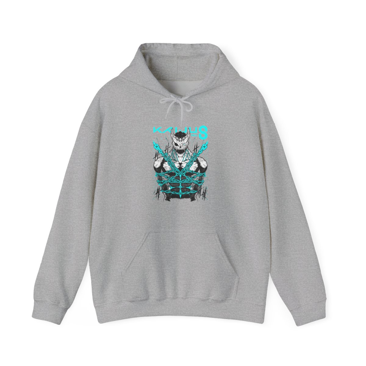 Kaiju No. 8 Hoodie Kaiju Battle Transformation Form - alternate angle 2, merchandise