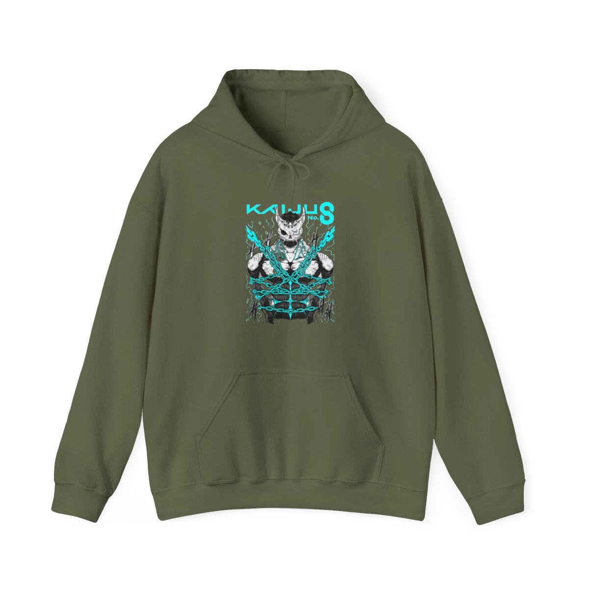 Kaiju No. 8 Hoodie Kaiju Battle Transformation Form - alternate angle 5, merchandise