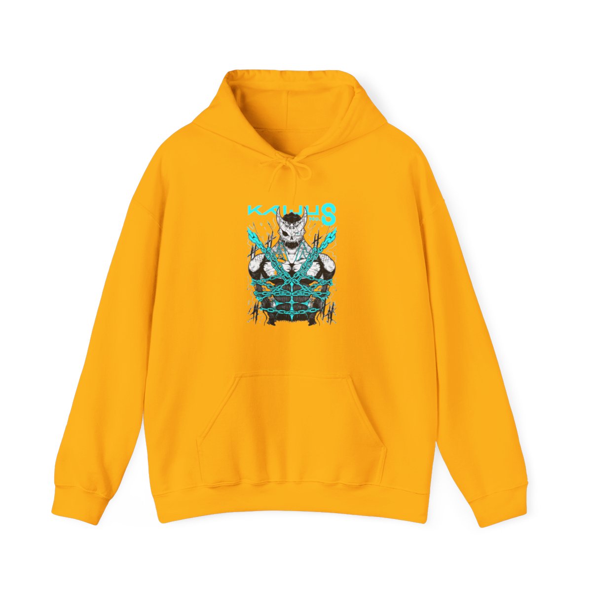 Kaiju No. 8 Hoodie Kaiju Battle Transformation Form - alternate angle 3, merchandise